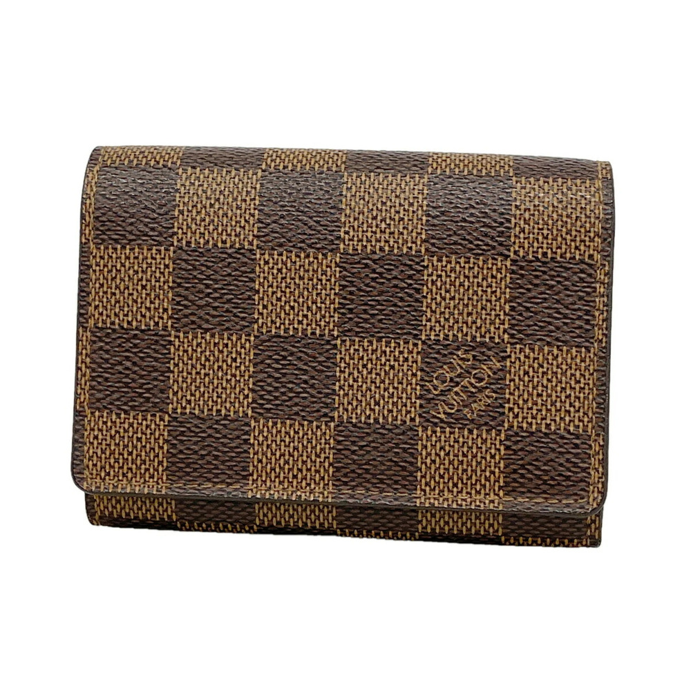 Louis Vuitton Damier Enveloppe Carte de Visite Business Card Holder N62920 Eb...